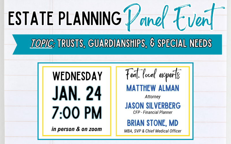 Banner Image for Estate Planning Panel Event: Basic Estate Planning, Wills, and Trusts