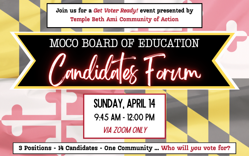 Banner Image for MOCO School Board Candidates Forum