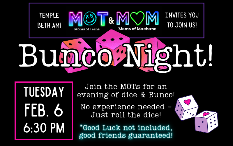 Banner Image for Bunco Night with MOMs & MOTs!