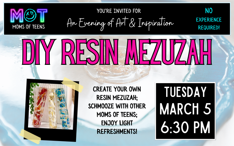 Banner Image for MOT: DIY Resin Mezuzah